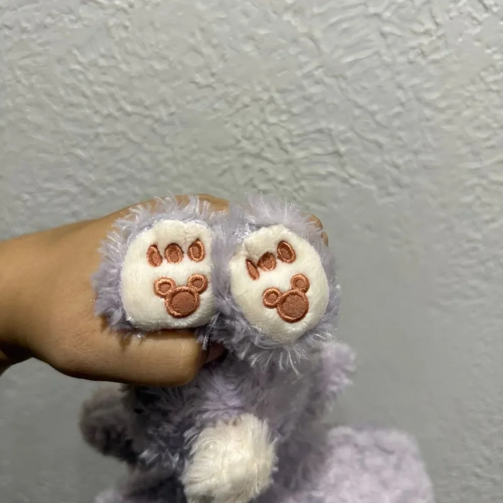Disney Shanghai Stella Lou Hat cap Plush Face Light Purple Brand New with tags
